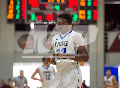 Thumbnail 3 in IMG Academy vs Wasatch Academy (Spalding Hoophall Classic) photogallery.
