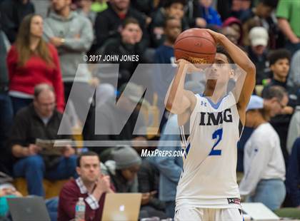 Thumbnail 2 in IMG Academy vs Wasatch Academy (Spalding Hoophall Classic) photogallery.
