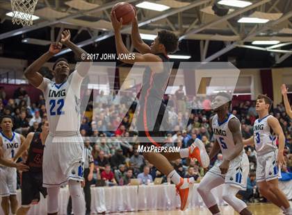 Thumbnail 3 in IMG Academy vs Wasatch Academy (Spalding Hoophall Classic) photogallery.