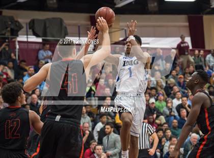 Thumbnail 2 in IMG Academy vs Wasatch Academy (Spalding Hoophall Classic) photogallery.