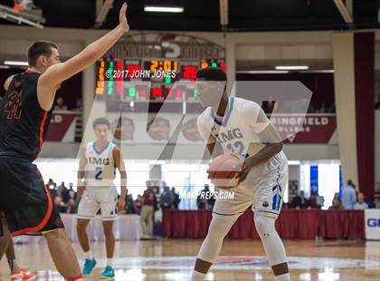 Thumbnail 1 in IMG Academy vs Wasatch Academy (Spalding Hoophall Classic) photogallery.