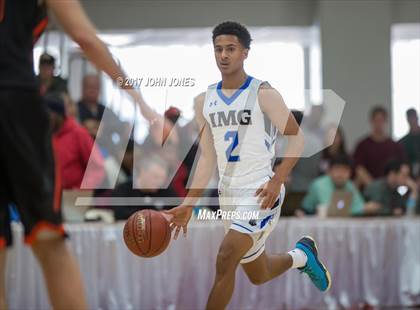 Thumbnail 1 in IMG Academy vs Wasatch Academy (Spalding Hoophall Classic) photogallery.