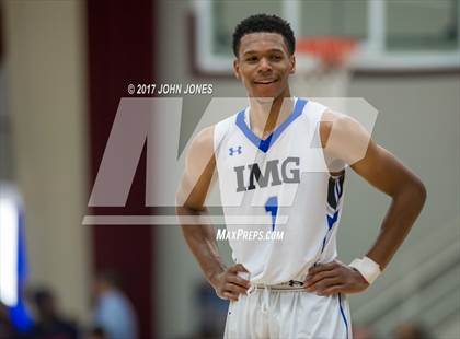 Thumbnail 1 in IMG Academy vs Wasatch Academy (Spalding Hoophall Classic) photogallery.