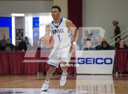 Thumbnail 1 in IMG Academy vs Wasatch Academy (Spalding Hoophall Classic) photogallery.