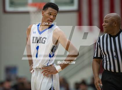 Thumbnail 1 in IMG Academy vs Wasatch Academy (Spalding Hoophall Classic) photogallery.