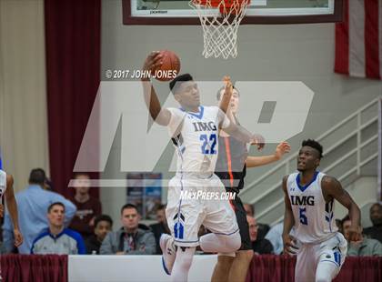 Thumbnail 3 in IMG Academy vs Wasatch Academy (Spalding Hoophall Classic) photogallery.