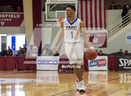 Thumbnail 2 in IMG Academy vs Wasatch Academy (Spalding Hoophall Classic) photogallery.