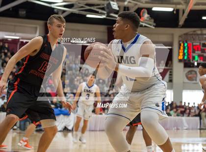 Thumbnail 1 in IMG Academy vs Wasatch Academy (Spalding Hoophall Classic) photogallery.