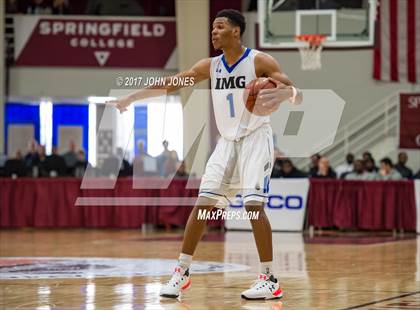 Thumbnail 2 in IMG Academy vs Wasatch Academy (Spalding Hoophall Classic) photogallery.