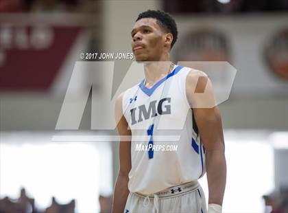 Thumbnail 2 in IMG Academy vs Wasatch Academy (Spalding Hoophall Classic) photogallery.