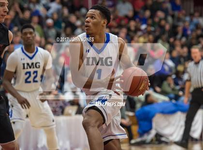 Thumbnail 2 in IMG Academy vs Wasatch Academy (Spalding Hoophall Classic) photogallery.