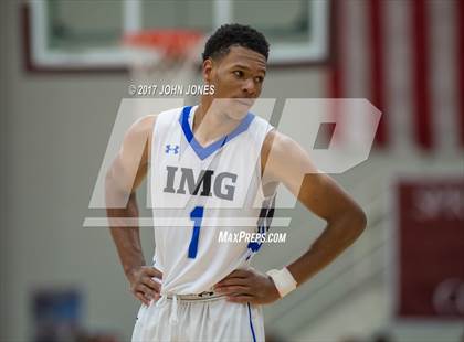 Thumbnail 2 in IMG Academy vs Wasatch Academy (Spalding Hoophall Classic) photogallery.