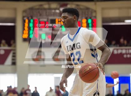 Thumbnail 3 in IMG Academy vs Wasatch Academy (Spalding Hoophall Classic) photogallery.