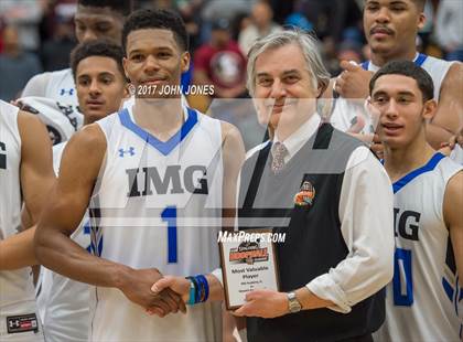 Thumbnail 1 in IMG Academy vs Wasatch Academy (Spalding Hoophall Classic) photogallery.
