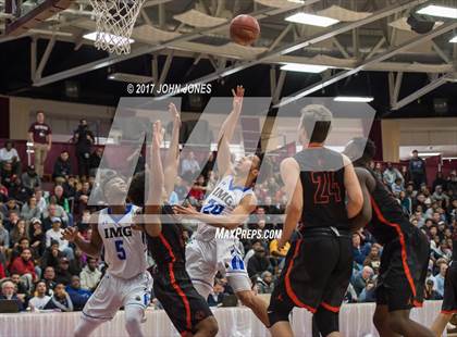 Thumbnail 1 in IMG Academy vs Wasatch Academy (Spalding Hoophall Classic) photogallery.