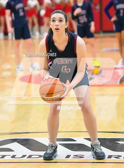 Thumbnail 1 in Perry vs. Chaparral (Hoophall West Tournament) photogallery.