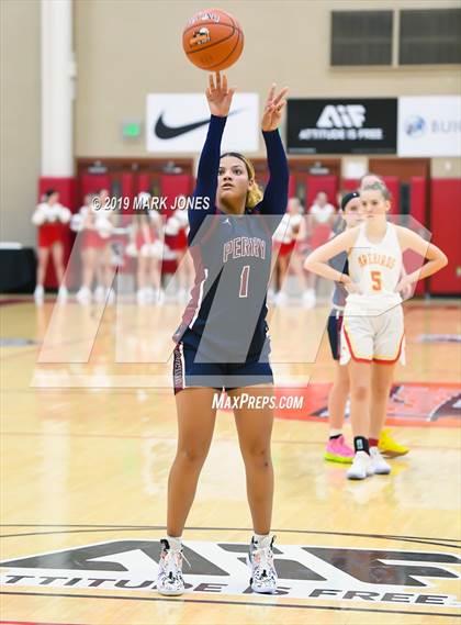 Thumbnail 2 in Perry vs. Chaparral (Hoophall West Tournament) photogallery.