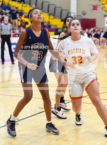 Thumbnail 2 in Perry vs. Chaparral (Hoophall West Tournament) photogallery.