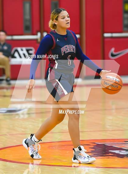 Thumbnail 2 in Perry vs. Chaparral (Hoophall West Tournament) photogallery.