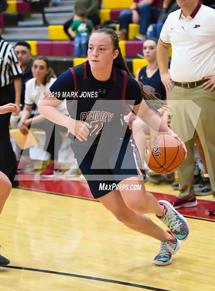 Thumbnail 2 in Perry vs. Chaparral (Hoophall West Tournament) photogallery.