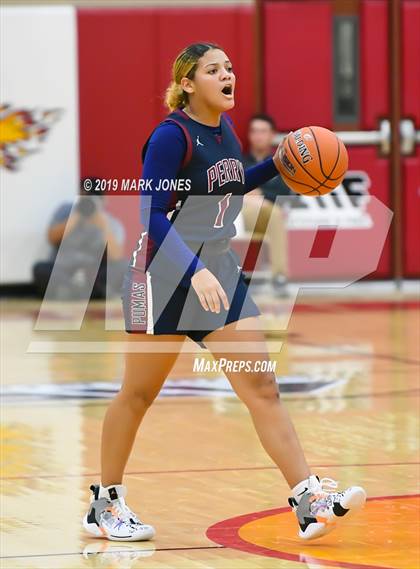 Thumbnail 3 in Perry vs. Chaparral (Hoophall West Tournament) photogallery.
