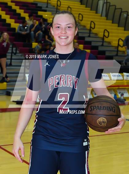 Thumbnail 2 in Perry vs. Chaparral (Hoophall West Tournament) photogallery.