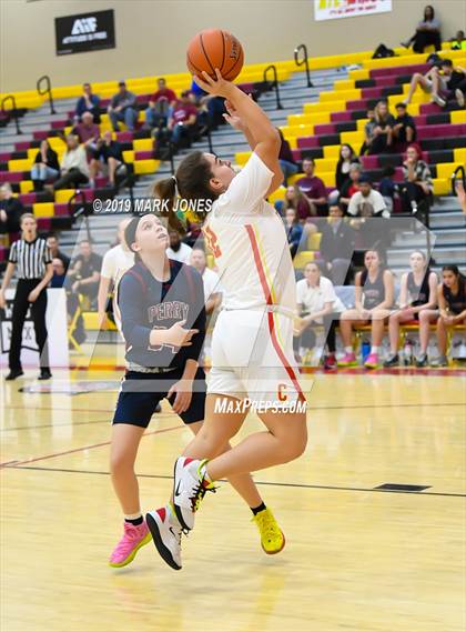 Thumbnail 3 in Perry vs. Chaparral (Hoophall West Tournament) photogallery.