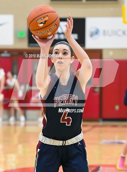 Thumbnail 3 in Perry vs. Chaparral (Hoophall West Tournament) photogallery.