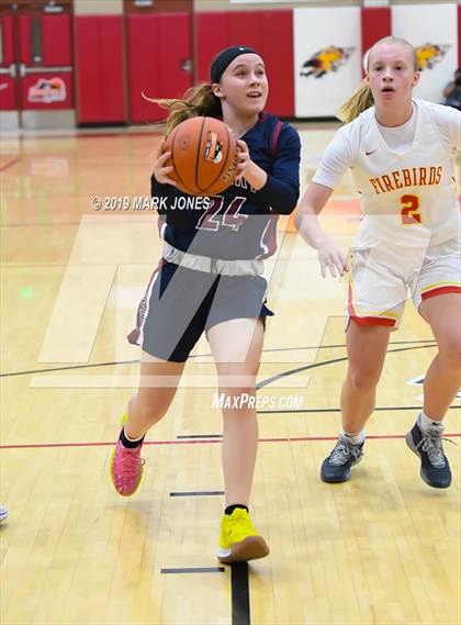Thumbnail 2 in Perry vs. Chaparral (Hoophall West Tournament) photogallery.