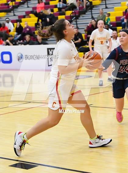 Thumbnail 2 in Perry vs. Chaparral (Hoophall West Tournament) photogallery.