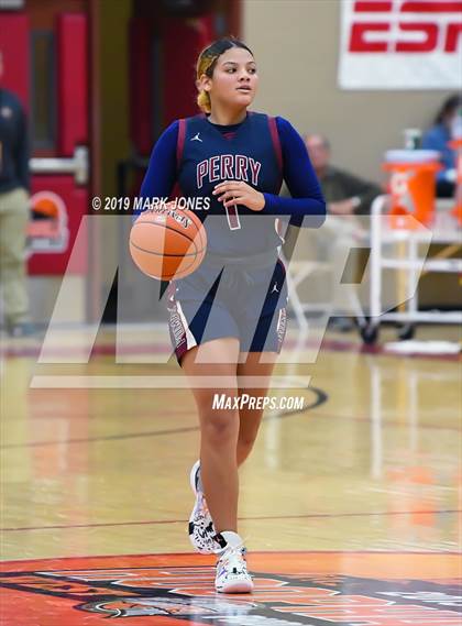 Thumbnail 1 in Perry vs. Chaparral (Hoophall West Tournament) photogallery.