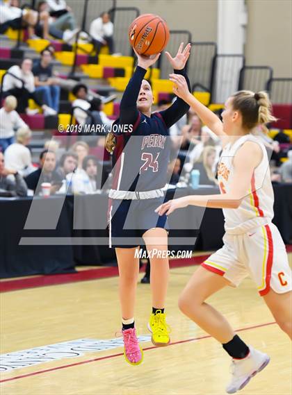 Thumbnail 2 in Perry vs. Chaparral (Hoophall West Tournament) photogallery.