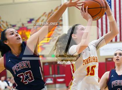 Thumbnail 1 in Perry vs. Chaparral (Hoophall West Tournament) photogallery.