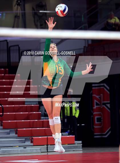 Thumbnail 3 in Currituck County vs. West Davidson (NCHSAA 2A Final) photogallery.