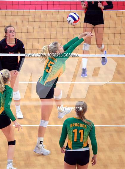 Thumbnail 2 in Currituck County vs. West Davidson (NCHSAA 2A Final) photogallery.