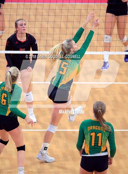 Thumbnail 3 in Currituck County vs. West Davidson (NCHSAA 2A Final) photogallery.