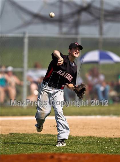 Thumbnail 2 in Triton Central vs Cardinal Ritter (IHSAA 2A Sectional Playoffs) photogallery.