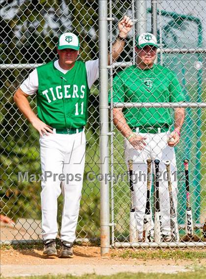 Thumbnail 1 in Triton Central vs Cardinal Ritter (IHSAA 2A Sectional Playoffs) photogallery.