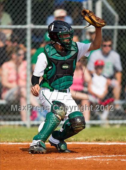 Thumbnail 3 in Triton Central vs Cardinal Ritter (IHSAA 2A Sectional Playoffs) photogallery.