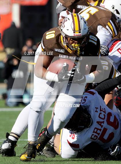 Thumbnail 3 in Grace Brethren vs. Saint Francis (CIF State D2-A Final) photogallery.