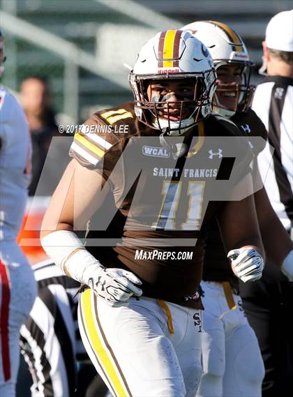 Thumbnail 2 in Grace Brethren vs. Saint Francis (CIF State D2-A Final) photogallery.