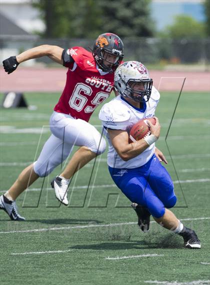 Thumbnail 1 in WFCA D4-7 All-Star Football Game photogallery.