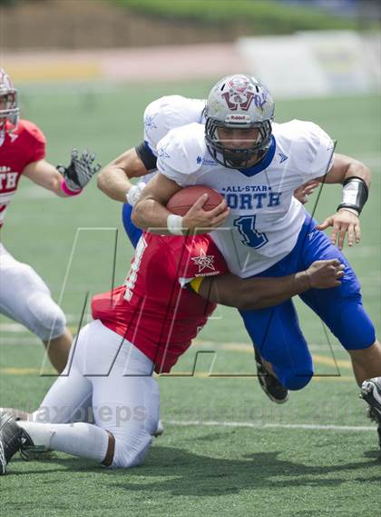 Thumbnail 1 in WFCA D4-7 All-Star Football Game photogallery.