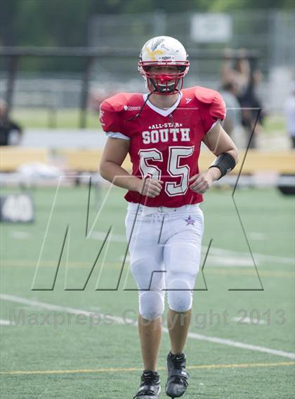 Thumbnail 1 in WFCA D4-7 All-Star Football Game photogallery.