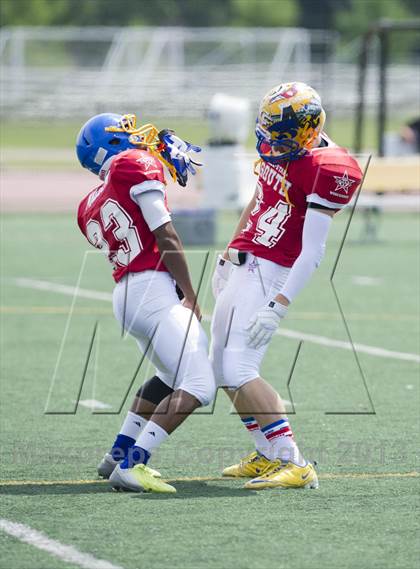 Thumbnail 1 in WFCA D4-7 All-Star Football Game photogallery.