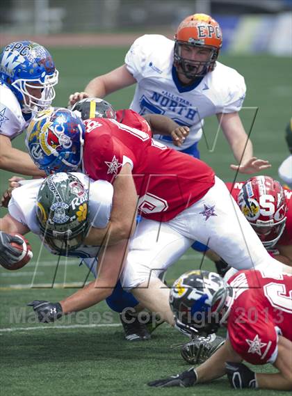 Thumbnail 1 in WFCA D4-7 All-Star Football Game photogallery.