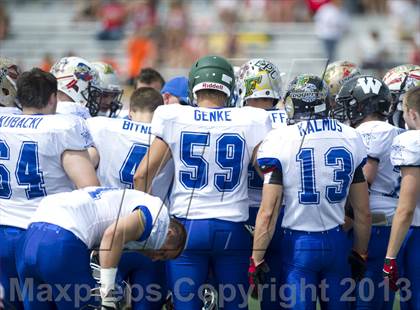Thumbnail 1 in WFCA D4-7 All-Star Football Game photogallery.