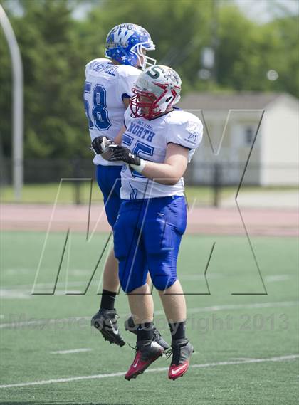 Thumbnail 3 in WFCA D4-7 All-Star Football Game photogallery.