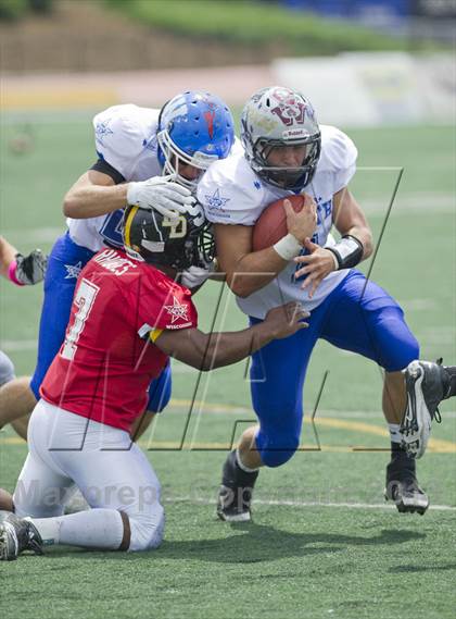 Thumbnail 3 in WFCA D4-7 All-Star Football Game photogallery.