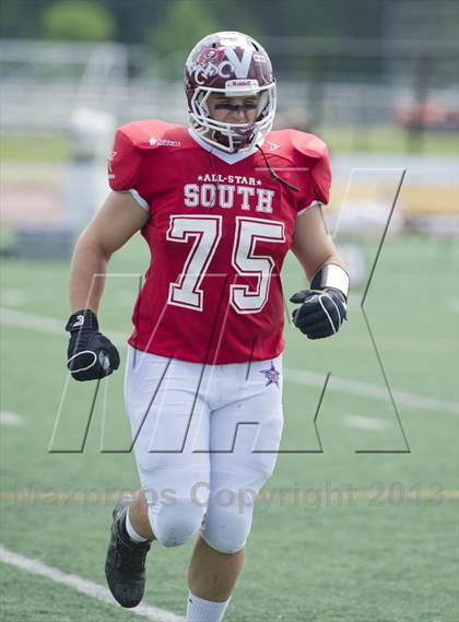 Thumbnail 2 in WFCA D4-7 All-Star Football Game photogallery.